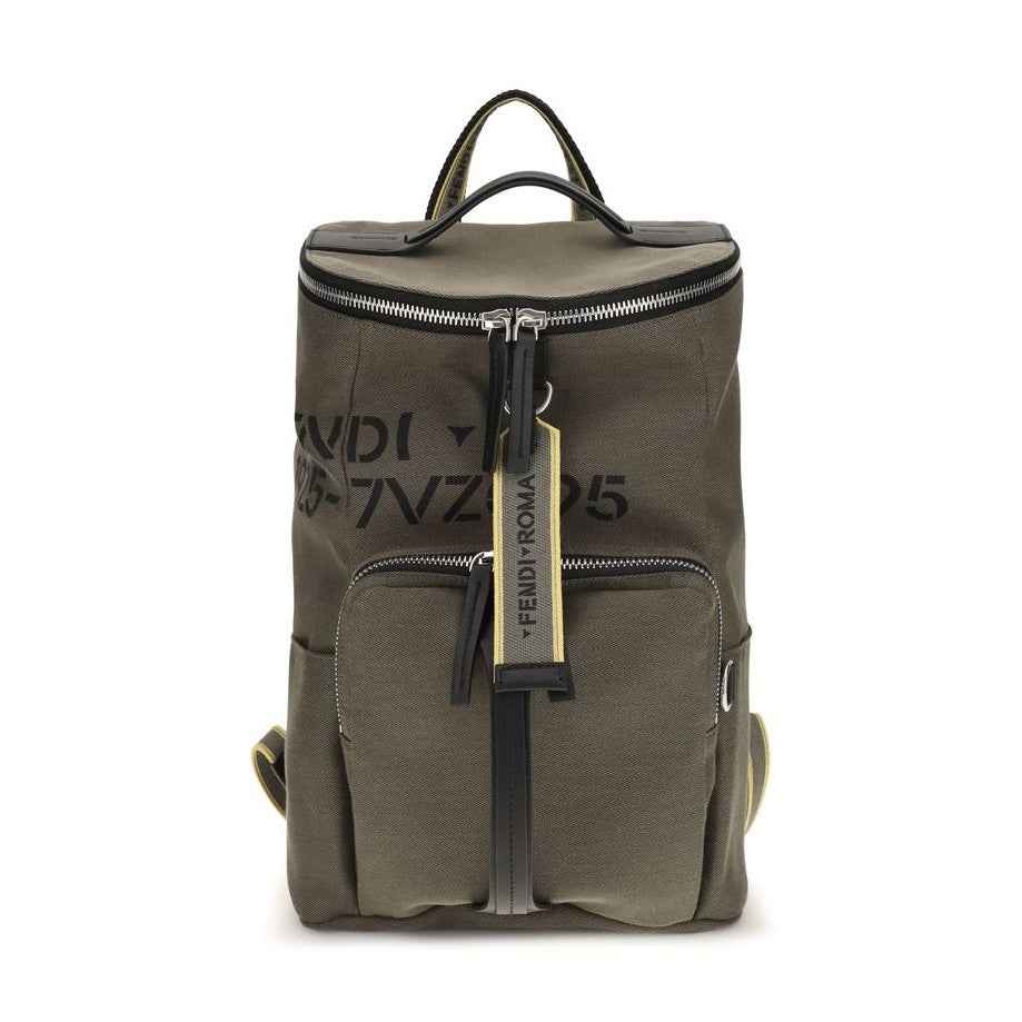 Bicolor Cotton Backpack