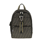 Brown Polyester Backpack