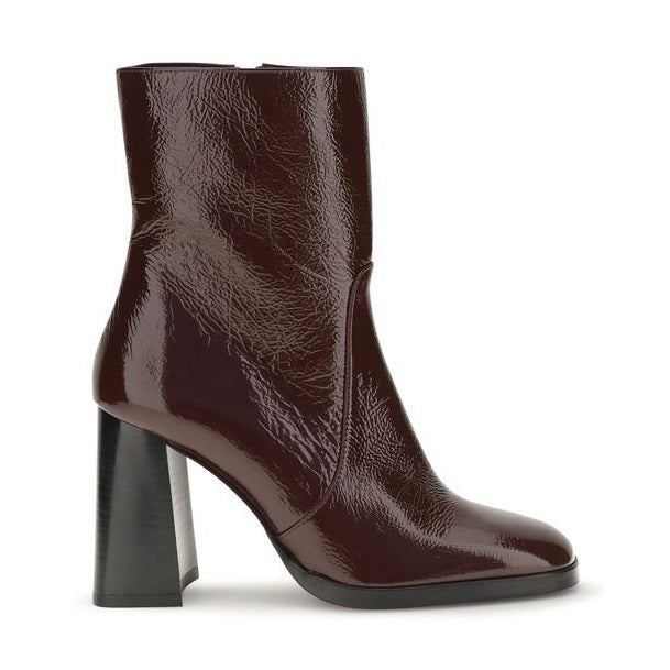 Bordeaux Calf Leather Bos Taurus Ankle Boots