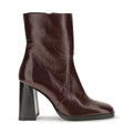 Bordeaux Calf Leather Bos Taurus Ankle Boots