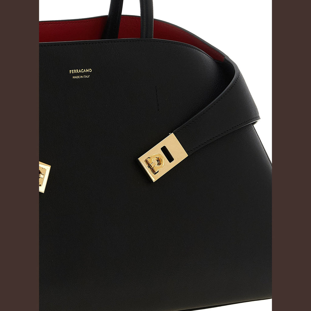Black Calfskin Handbag