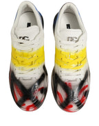 Multicolor New Roma Paint Sneakers Men Shoes