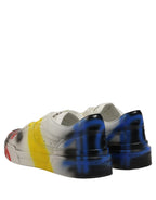 Multicolor New Roma Paint Sneakers Men Shoes
