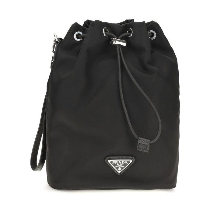 Black Nylon Handbag