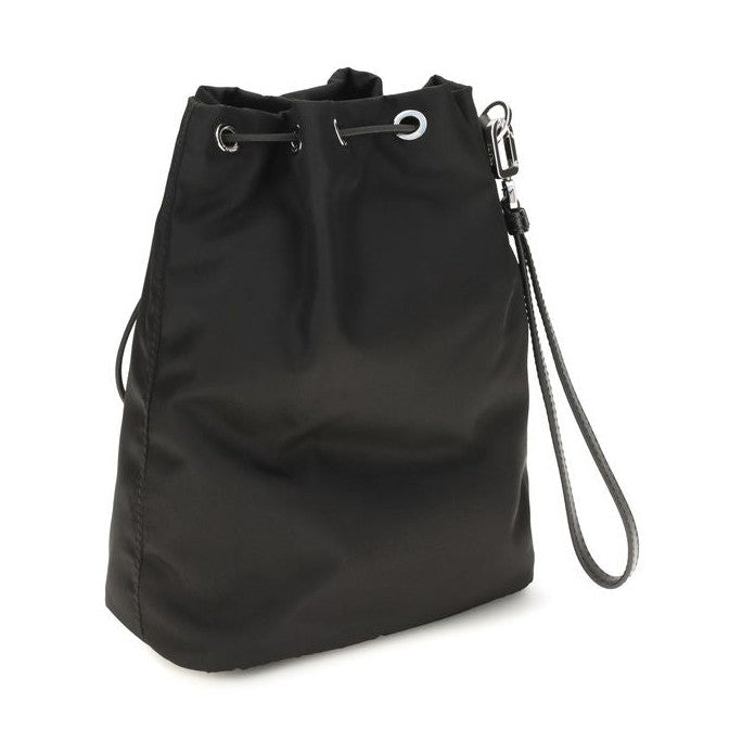 Black Nylon Handbag