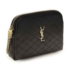 Black Calf Leather Bos Taurus Shoulder Bag