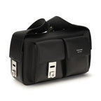 Black Calf Leather Bos Taurus Shoulder Bag