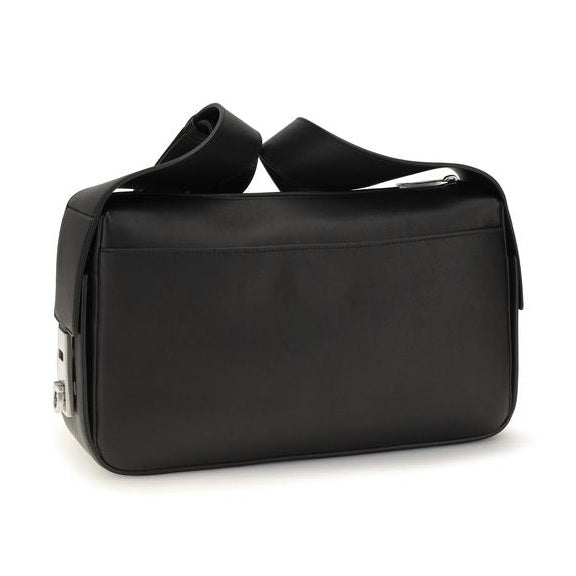 Black Calf Leather Bos Taurus Shoulder Bag