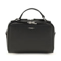 Black Calf Leather Bos Taurus Handbag