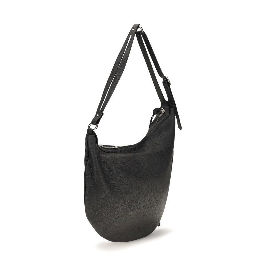 Black Calf Leather Bos Taurus Shoulder Bag