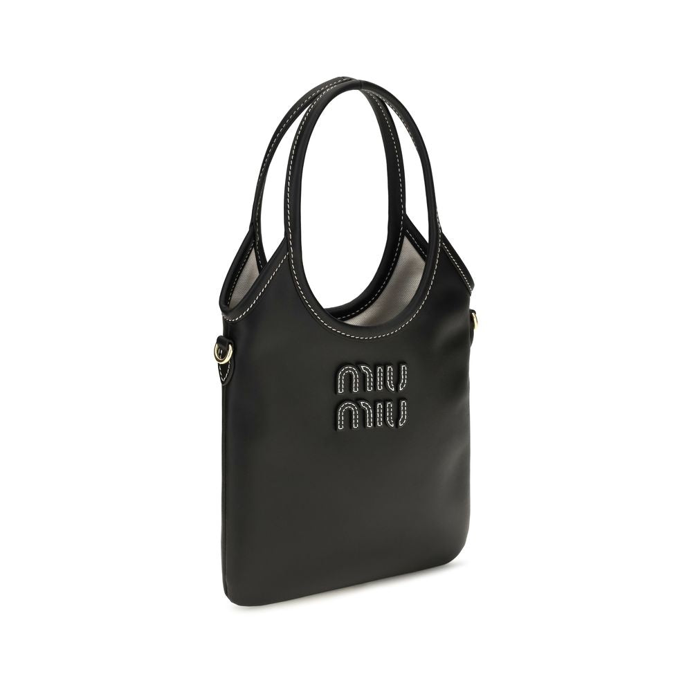 Black Calf Leather Bos Taurus Handbag