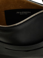 Black Calfskin Shoulder Bag
