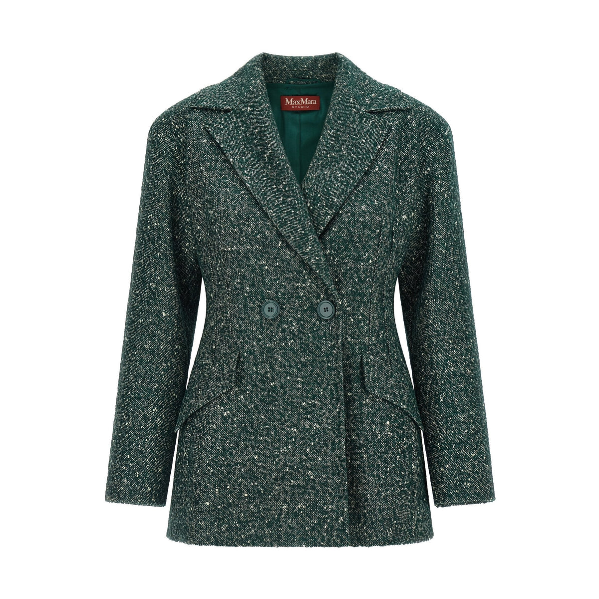 Bicolor Virgin Wool Blazer