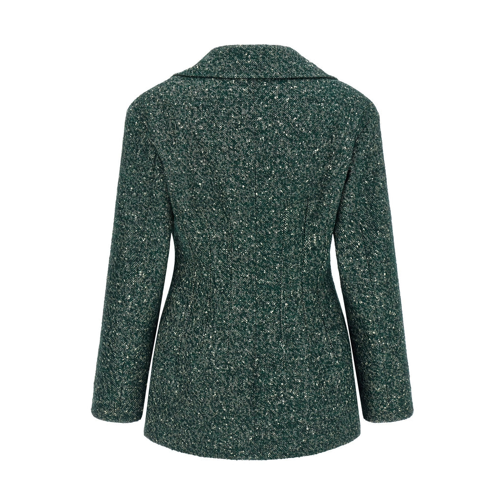 Bicolor Virgin Wool Blazer
