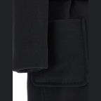Black Wool Coat