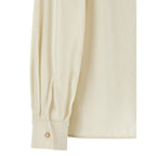White Silk Blouse