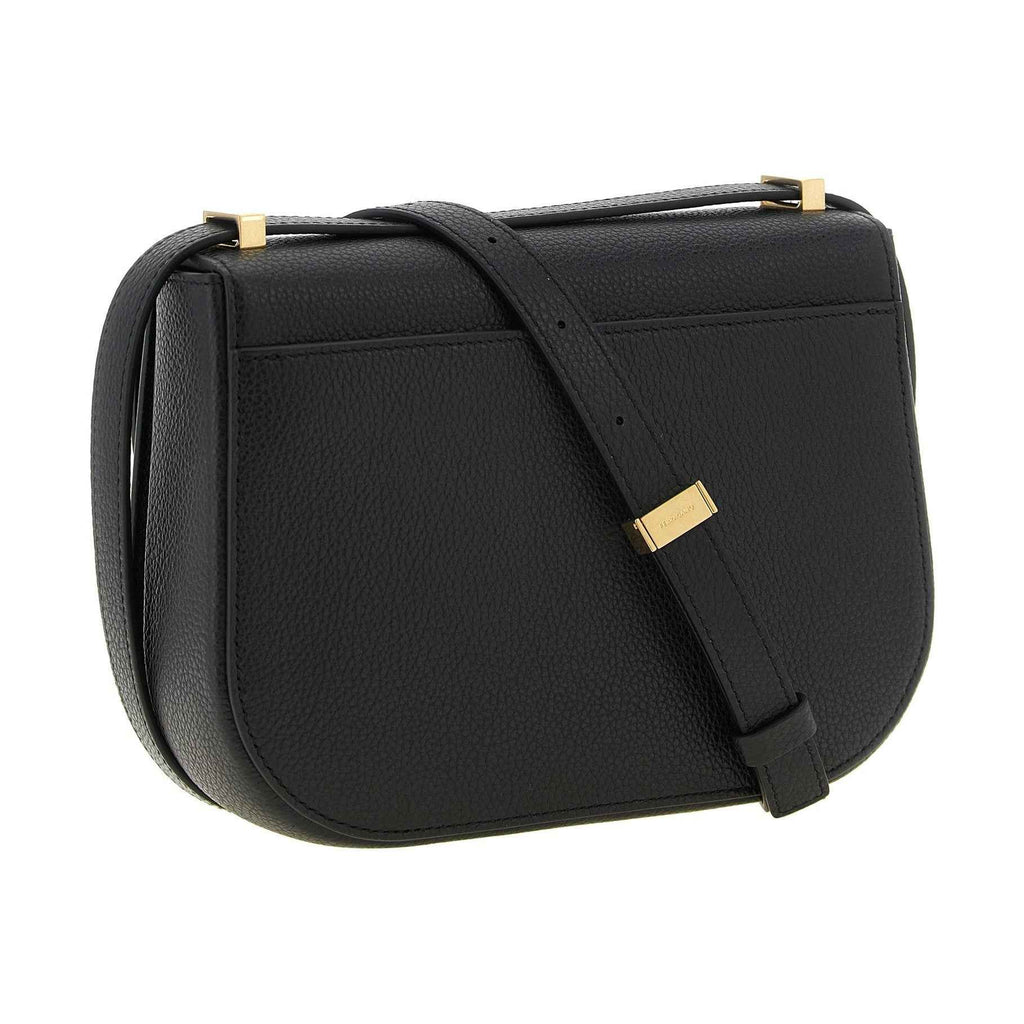 Black Calfskin Crossbody Bag