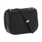 Black Calfskin Crossbody Bag