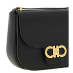 Black Calfskin Crossbody Bag