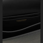 Black Calfskin Crossbody Bag