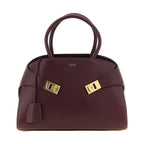 Bordeaux Calfskin Handbag