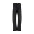 Black Cotton Jeans Denim