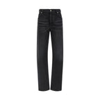 Black Cotton Jeans Denim