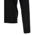 Black Virgin Wool Polo Shirt