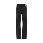 Black Cotton Jeans Denim
