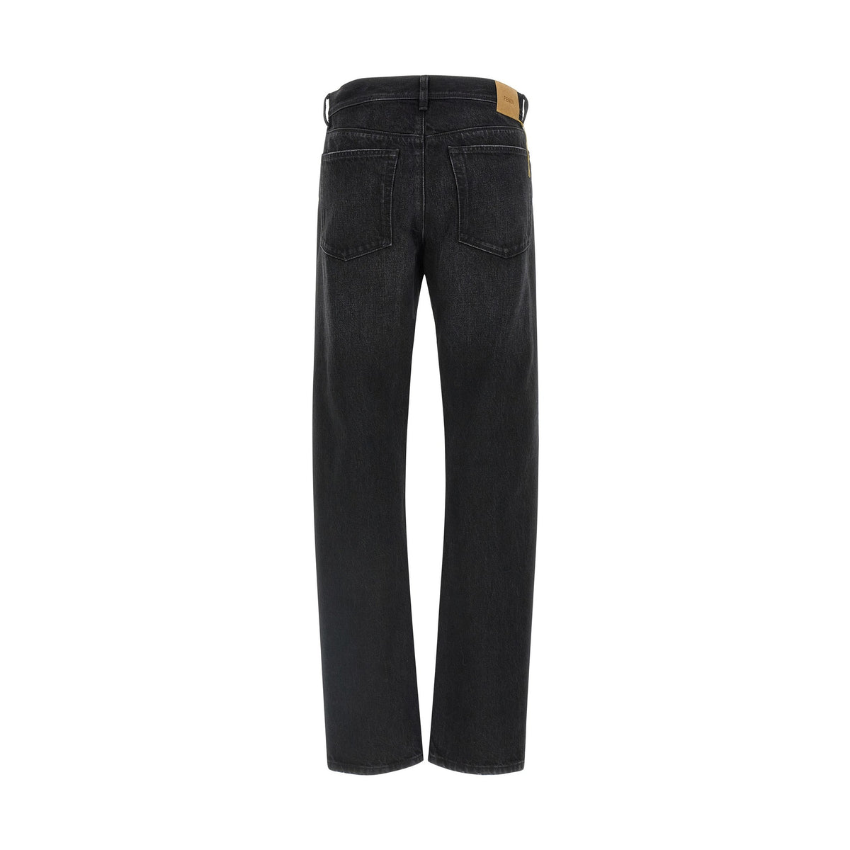 Black Cotton Jeans Denim