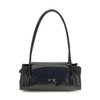 Black Calf Leather Bos Taurus Shoulder Bag
