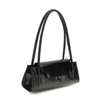 Black Calf Leather Bos Taurus Shoulder Bag
