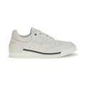 White Calf Leather Bos Taurus Low Top Sneakers