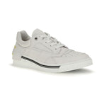 White Calf Leather Bos Taurus Low Top Sneakers