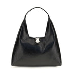 Black Calf Leather Bos Taurus Shoulder Bag