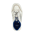 White Calfskin Athletic Sneakers