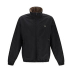 Multicolor Recycled Polyamide Full-Length Jacket