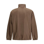 Multicolor Recycled Polyamide Full-Length Jacket
