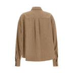Beige Cotton Blouse