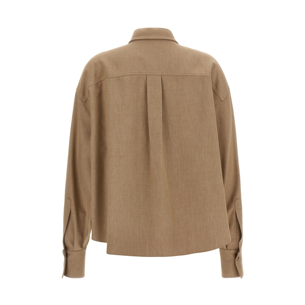 Beige Cotton Blouse