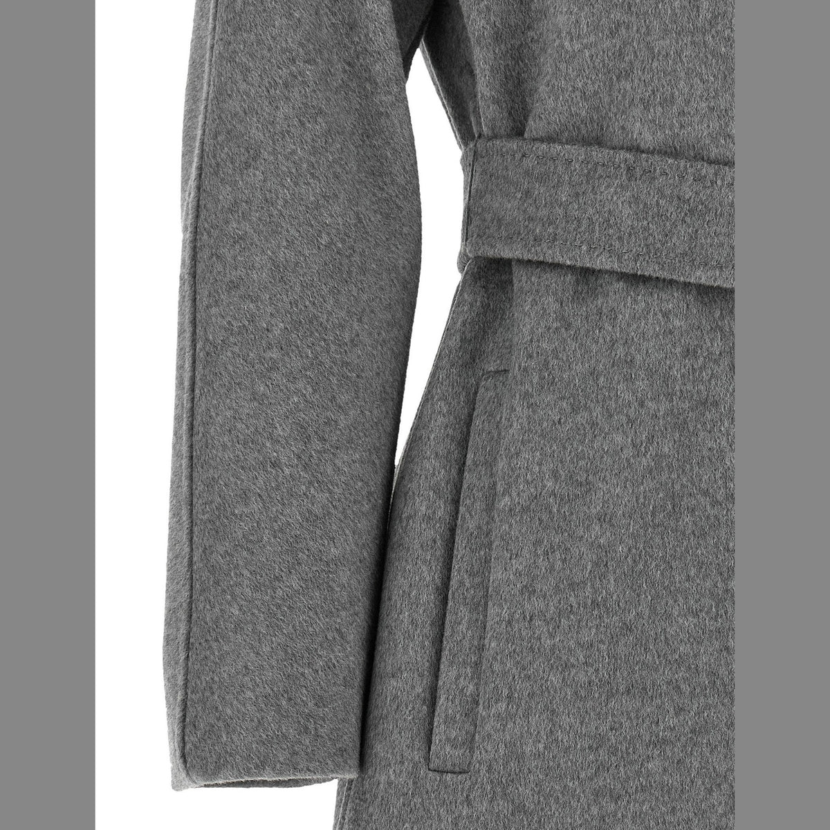 Gray Wool Coat