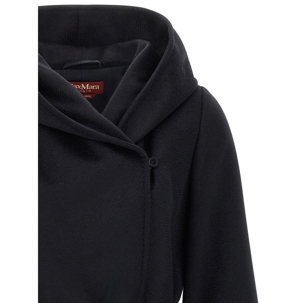 Blue Wool Coat
