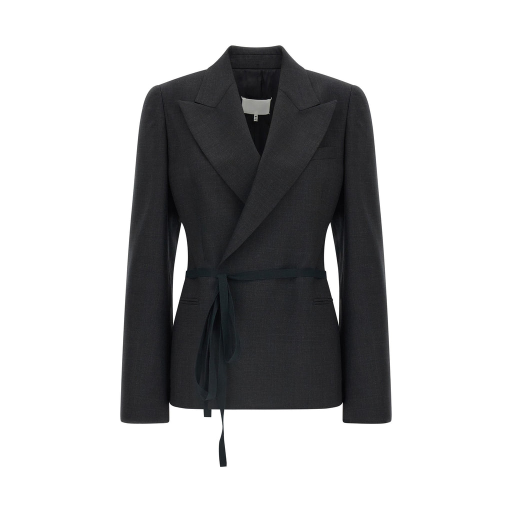 Gray Wool Blazer