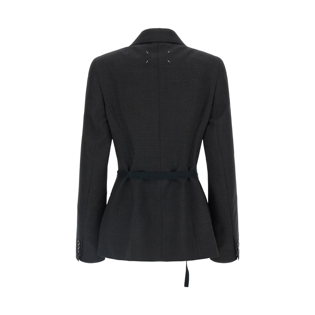 Gray Wool Blazer