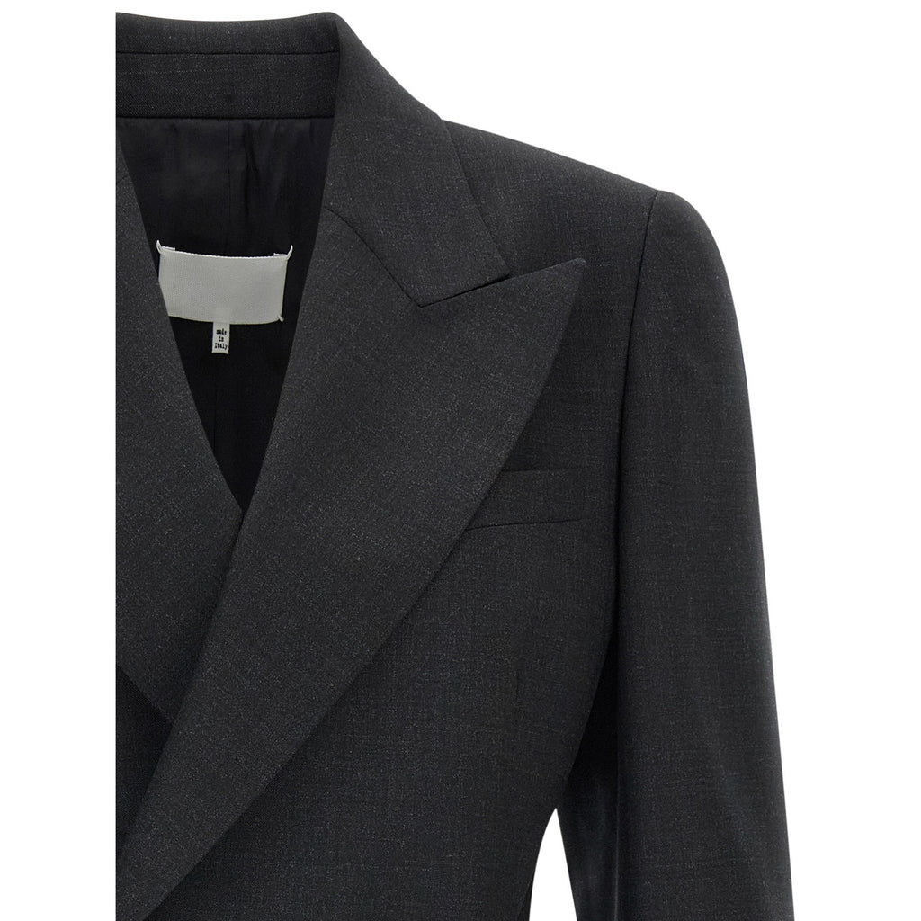 Gray Wool Blazer