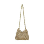 Gold Brass Shoulder Bag