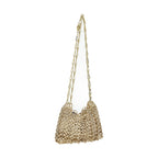Gold Brass Shoulder Bag