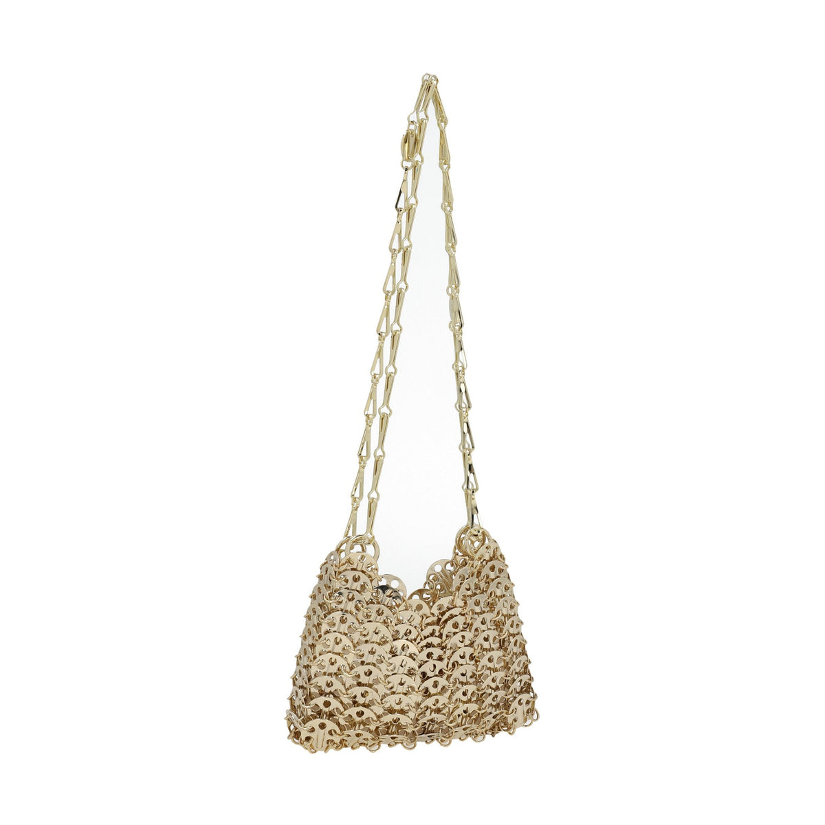 Gold Brass Shoulder Bag