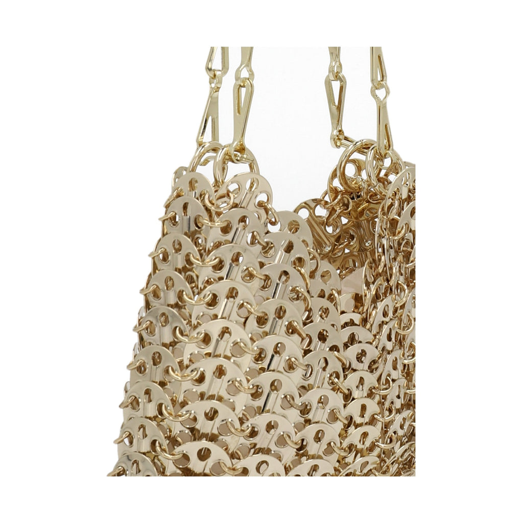 Gold Brass Shoulder Bag