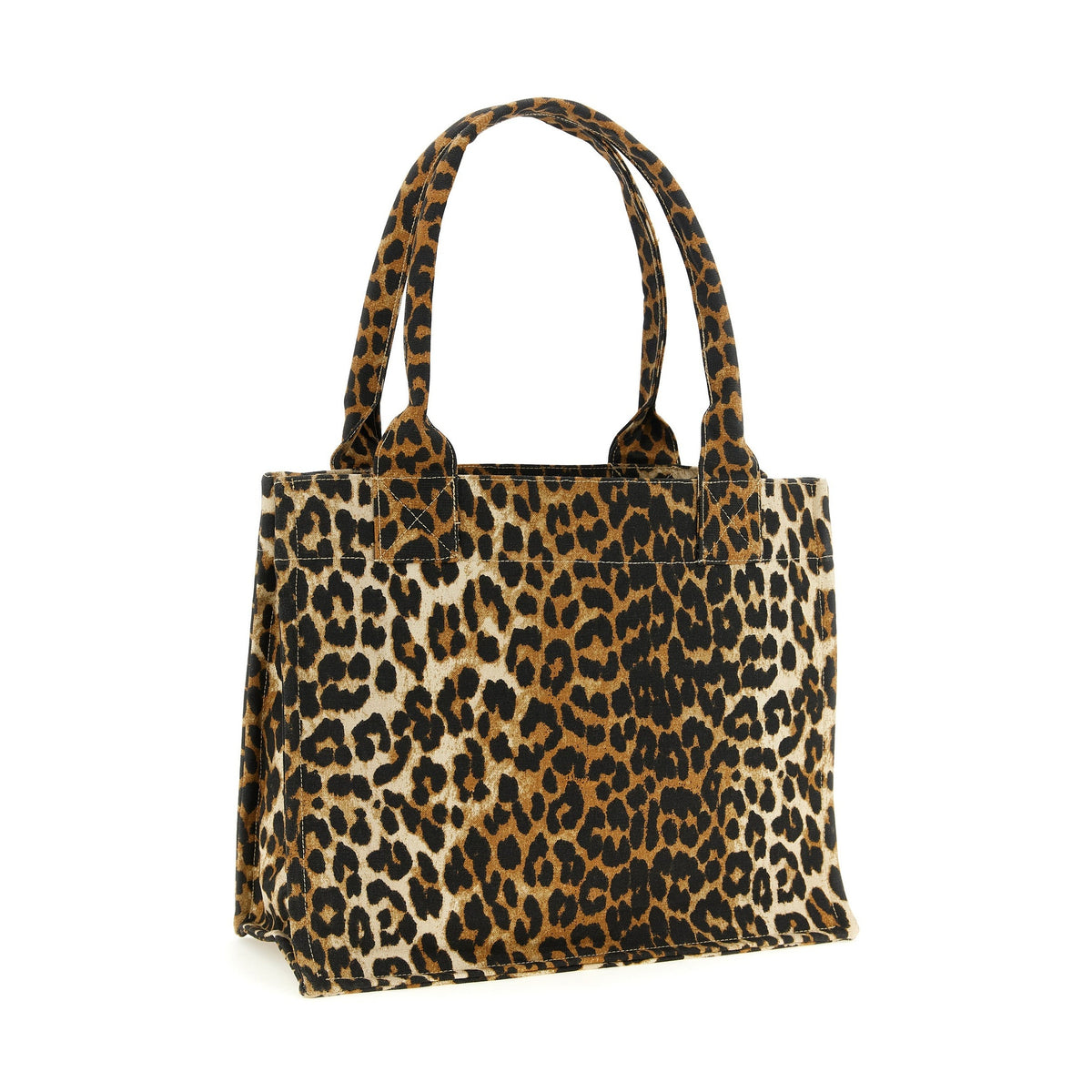 Brown Recycled Cotton Tote Bag